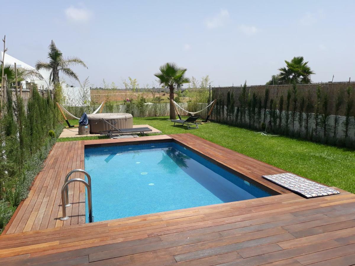 Superbe Villa Avec Piscine Plages Des Nations ราบัต ภายนอก รูปภาพ